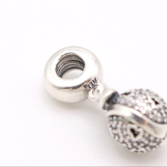 RARE Authentic PANDORA 2014 Limited Edition Christmas Ornament - 791411CZ - Picture 7 of 11